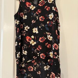 Floral Sleeveless Top